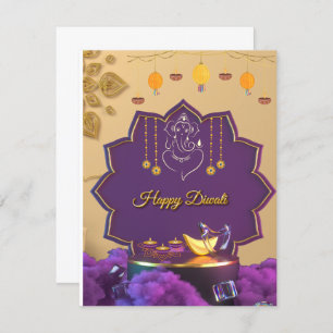 Diwali Invitation Card