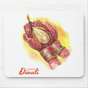 Diwali mouse pad