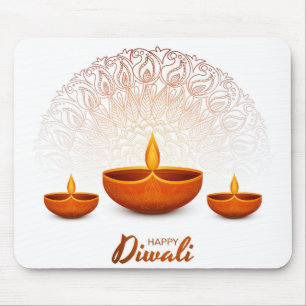Diwali mouse pad