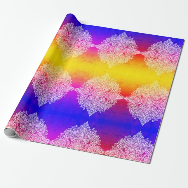 DIWALI PATTERN! WRAPPING PAPER (Unrolled)