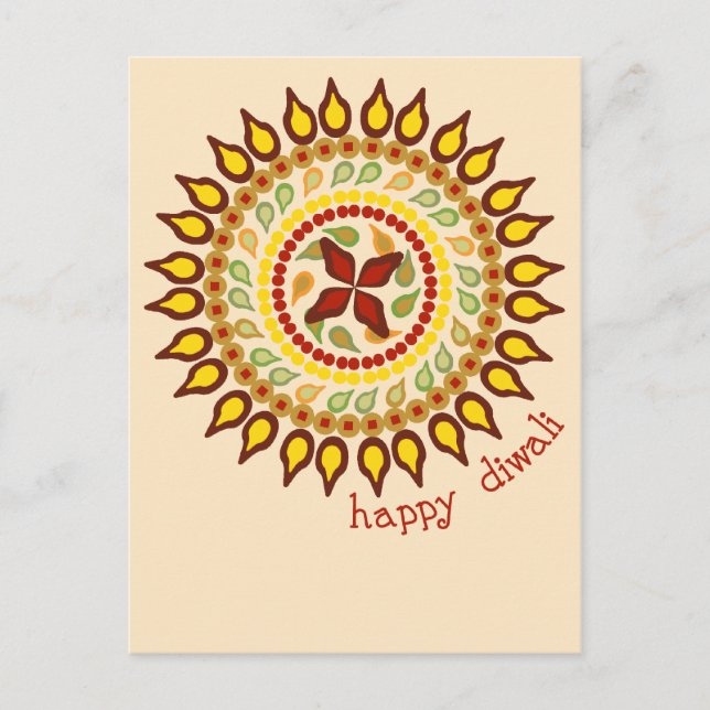 Diwali Postcard (Front)
