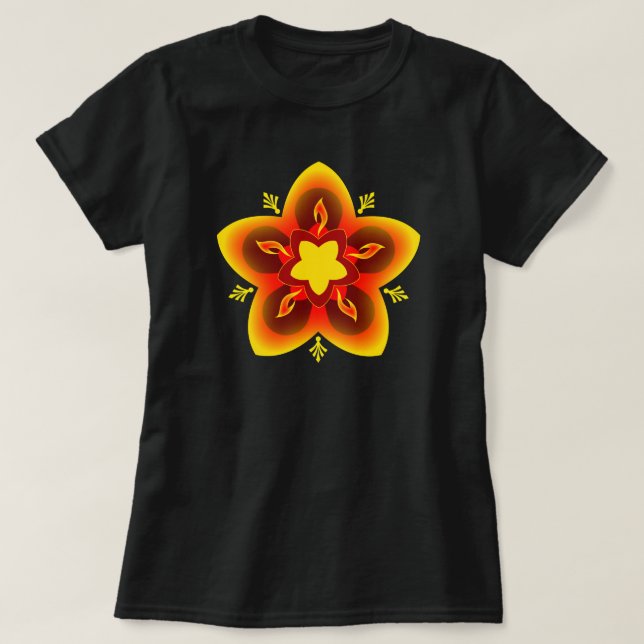 diwali rangoli T-Shirt (Design Front)