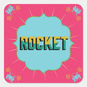 Diwali Square Stickers