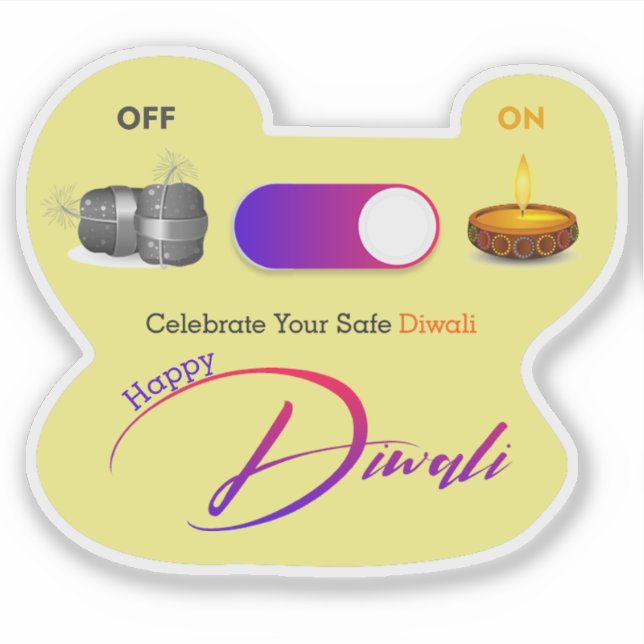 Diwali sticker (Front)