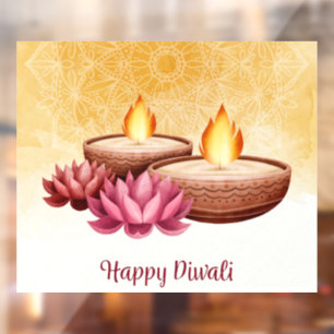 Diwali Window Cling