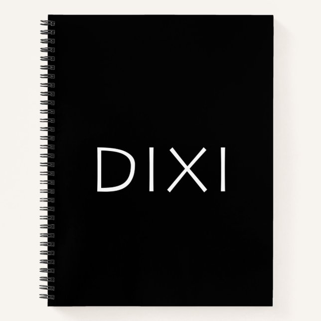 Dixi Notebook (Front)