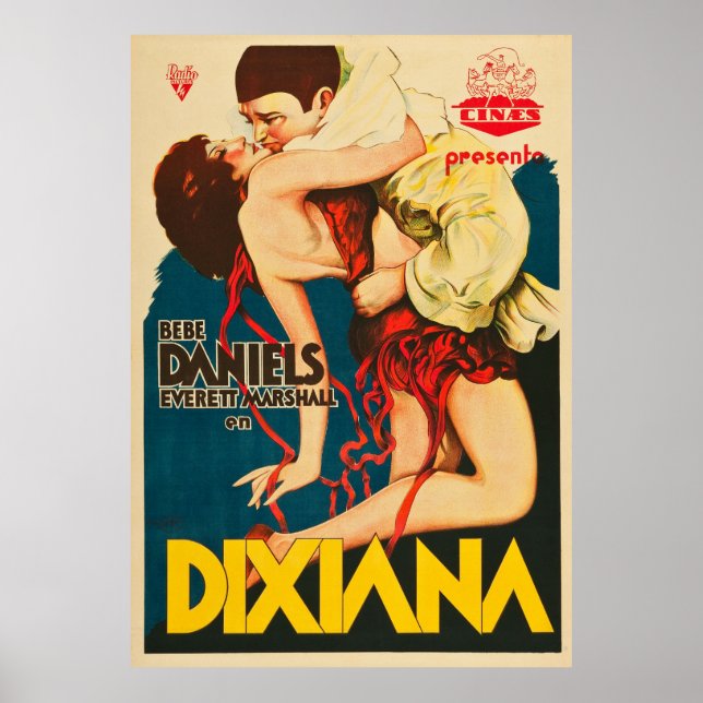 Dixiana - Vintage 1930 Movie Poster (Front)