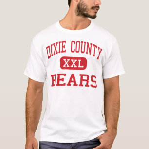 Dixie County - Bears - High - Cross City Florida T-Shirt