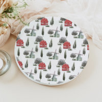 DIXIE Cute Country Red Barn Baby Animals