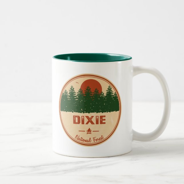 Dixie National Forest Two-Tone Coffee Mug (Right)