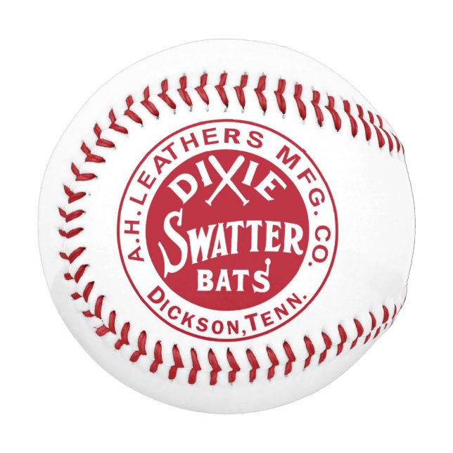Dixie Swatter Dickson Tennessee AH Leathers Bats Baseball (Front Left)