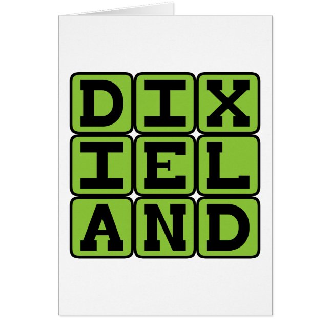 Dixieland, Music Genre (Front)