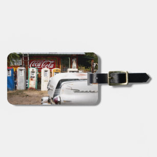 Dixon, New Mexico, United States. Vintage car Luggage Tag