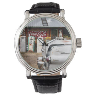Dixon, New Mexico, United States. Vintage car Watch