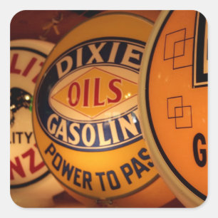 Dixon, New Mexico, United States. Vintage Square Sticker