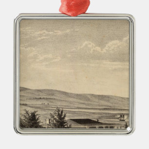 Dixon residence metal ornament