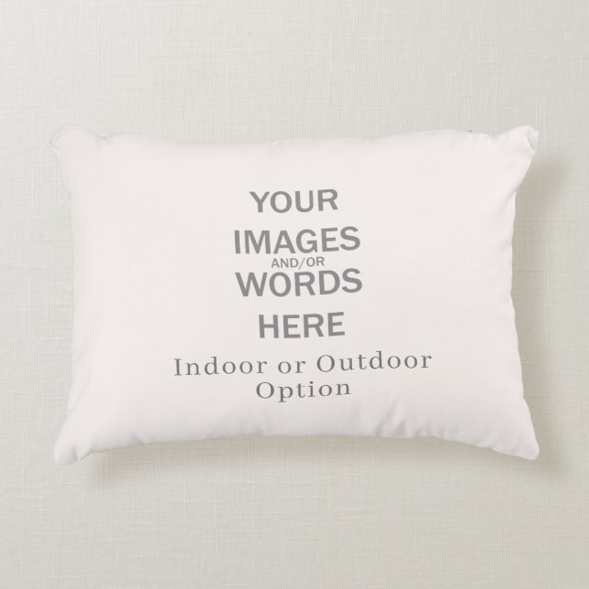 DIY - 12x16 Pillow Indoor / Outdoor Options (Front)