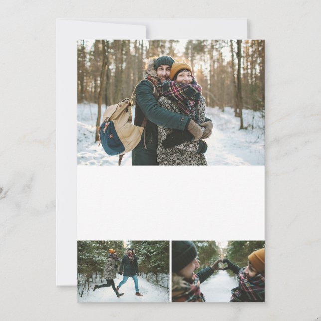 DIY 5x7 3 Photo Collage Template (Front)