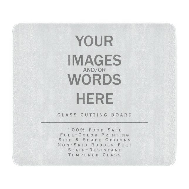 DIY - 7.5" x 6.5" Cutting Board (Front)
