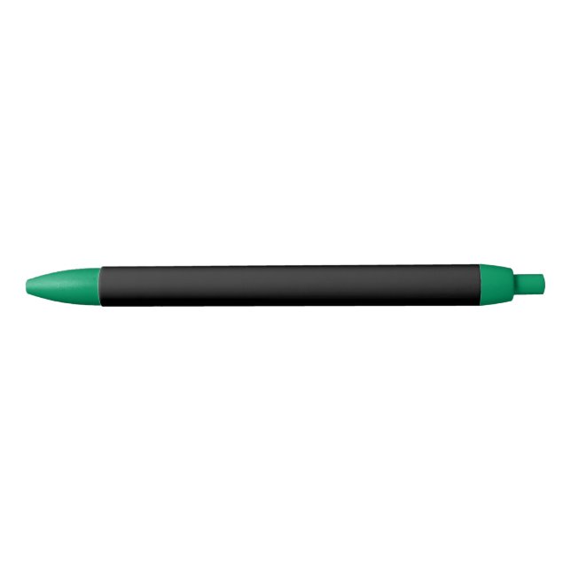 DIY Add Image Text Or Logo To Design Own Custom Black Ink Pen (Front)
