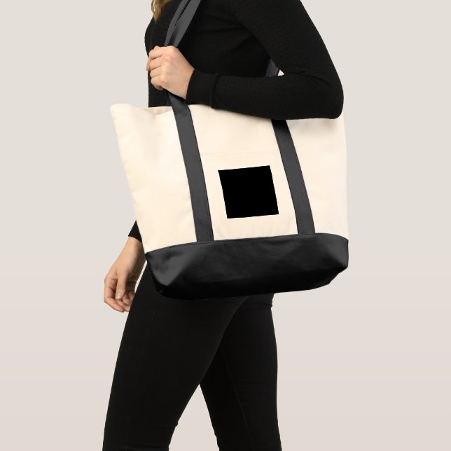 DIY Add Image Text Or Logo To Make Your Own Unique Tote Bag (Front (Product))