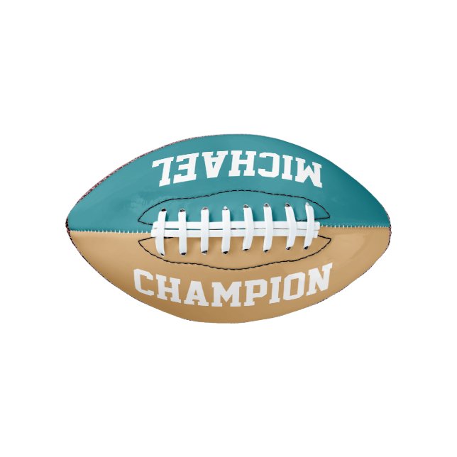 DIY - Add your only Words & Background Colours Football (Front)