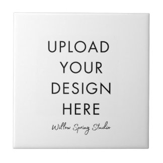 DIY add your own design  Ceramic Tile