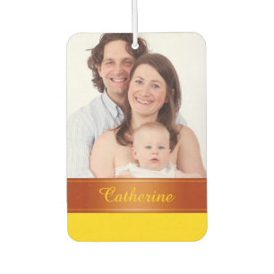 DIY - Add your own photo, name and ideas Car Air Freshener