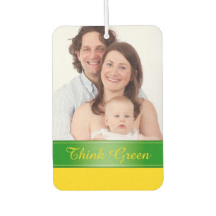 DIY - Add your own photo, name and ideas Car Air Freshener