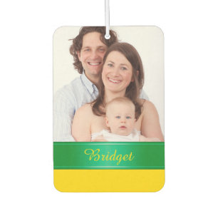 DIY - Add your own photo, name and ideas Car Air Freshener
