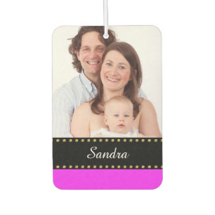 DIY - Add your own photo, name and ideas Car Air Freshener