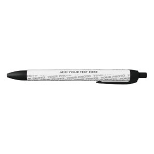 DIY - Add your own sign, photo and text Black Ink Pen