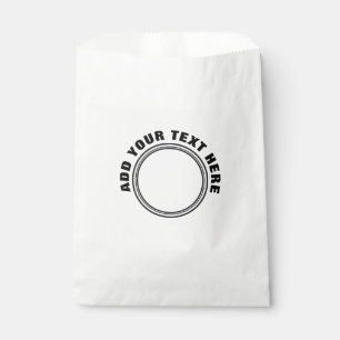 DIY - Add your own sign, photo and text Favour Bag