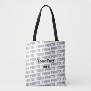 DIY - Add your own sign, photo, name & colour Tote Bag
