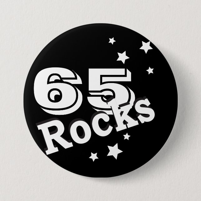 DIY Age | Birthday Rocks 7.5 Cm Round Badge (Front)