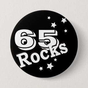 DIY Age Birthday Rocks 7.5 Cm Round Badge