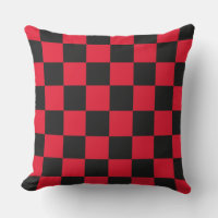 DIY Background Colour, Black Chequered Pattern