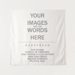 DIY - Bedspread 57" x 57" / Tapestry