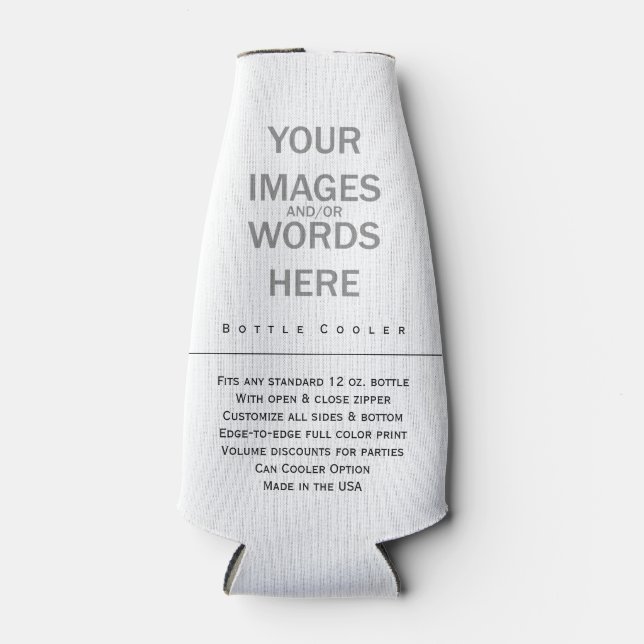 DIY - BOTTLE COOLER (Front)