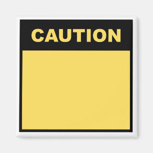 DIY Caution - Magnet ver.2