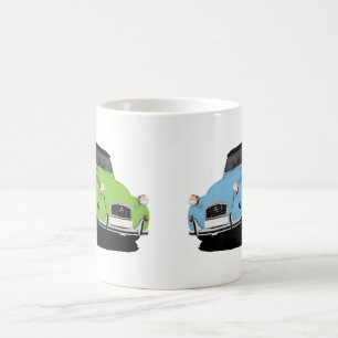 DIY Citroën 2CV (deux chevaux) - Coffee Mug