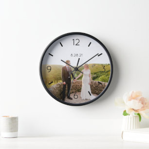 DIY Clock   Custom Photo, Name, Text