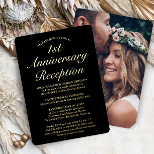 DIY Color ANY Wedding Anniversary Reception Photo