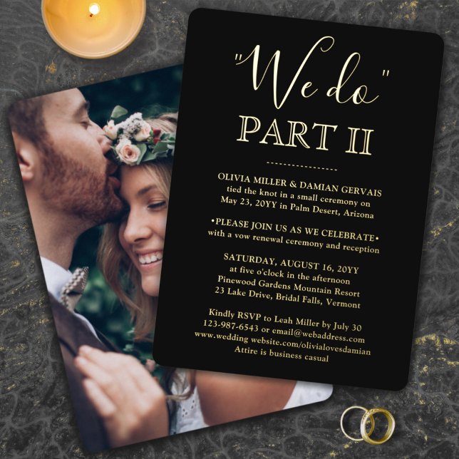 DIY Colour Sequel Wedding Photo Black We Do Part I (Creator Uploaded)