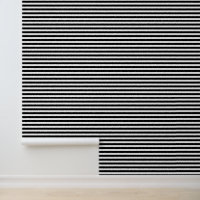 DIY Colours Horizontal Stripes Black White