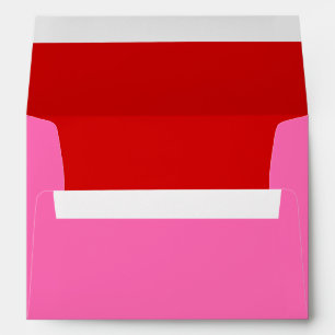 DIY Colours Hot Pink Red Envelope