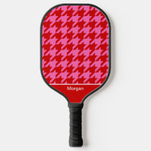 DIY Colours Houndstooth SV Red Hot Pink
