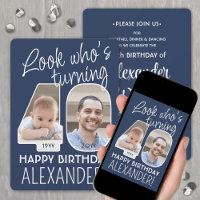 DIY Colours • Look Who's 40 Birthday Party 2 Photo