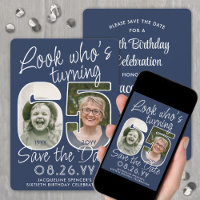 DIY Colours • Look Who's 65 Birthday Party 2 Photo