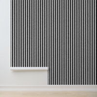 DIY Colours Vertical  Stripes Black White